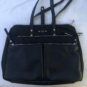 Black shoulder bag